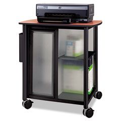 Safco Impromptu Personal Mobile Storage Center, 25-1/4w x 17-1/4d x 26-1/2h, Black SAF5377BL