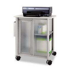 Safco Impromptu Personal Mobile Storage Center, 25-1/4w x 17-1/4d x 26-1/2h, Gray SAF5377GR