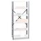 Safco Industrial Steel Shelving Post Kit, 4 Posts, 1-1/2w x 1-1/2d x 85h, Dark Gray SAF6256