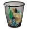 Safco Onyx Round Mesh Wastebasket, Steel Mesh, 5 gal, Black SAF9717BL