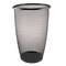 Safco Onyx Round Mesh Wastebasket, Steel Mesh, 9 gal, Black SAF9718BL