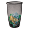 Safco Onyx Round Mesh Wastebasket, Steel Mesh, 9 gal, Black SAF9718BL