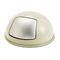 Safco Optional Push Top Dome Lid for 20 gal Round Wastebasket, 16' Diameter, Sand SAF9609SA