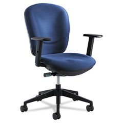 Safco Rae Series Synchro-Tilt Task Chair, Blue SAF7205BU