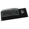 Safco Remedease Combination Keyboard/Mouse Wrist Rest, Black SAF2123BL