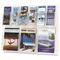 Safco Reveal Clear Literature Displays, 9 Compartments, 30w x 2d x 22-1/2h, Clear SAF5605CL
