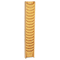 Safco Solid Wood Wall-Mount Literature Display Rack, 11-1/4 x 3-3/4 x 66, Medium Oak SAF4333MO