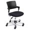 Safco Spry Series Task Chair w/Casters, Plastic Back/Fabric Seat, Black/Chrome SAF4012BL