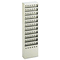 Safco Steel Magazine Rack, 11 Compartments, 10w x 4d x 36-1/4h, Gray SAF4321GR