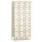 Safco Three-Column Box Locker, 36w x 18d x 78h, Two-Tone Tan SAF5527TN