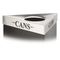 Safco Trifecta Waste Receptacle Lid, Laser Cut "CANS" Inscription, Stainless Steel SAF9560CZ