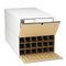 Safco Tube-Stor Roll File, Storage Box, 24 x 37-1/2 x 12, White, 2/Ctn SAF3094