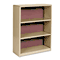 Safco Value Mate Series Bookcase, 3 Shelves, 31-3/4w x 13-1/2d x 41h, Sand SAF7171SA
