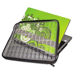Samsill Altego Clear Laptop Sleeve, Neoprene, 15 15/16 x 1 1/8 x 12 3/4, Black SAM36020