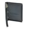 Samsill Classic Collection Zippered Ring Binder, 11 x 8-1/2, 1-1/2" Capacity, Black SAM15250