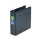 Samsill Nonstick D-Ring View Binder, 11 x 8-1/2, 3" Capacity, Black SAM16480