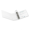 Samsill Nonstick D-Ring View Binder, 5" Capacity, White SAM16407