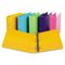 Samsill Presentation View Binder, Round Ring, 11 x 8-1/2, 2" Capacity, Coral, 2/Pack SAMU86673
