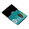 Samsill Vinyl Business/Credit Card Wallet Holds 20 2 x 3 1/2 Cards, Black SAM81000