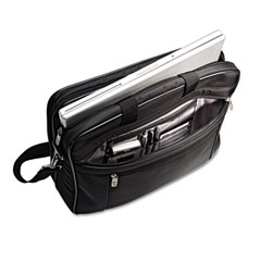 Samsonite 15.6" Two Gusset Briefcase, Ballistic Nylon, 16-1/2 x 4-1/2 x 12, Black SML432681041