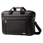 Samsonite 17" Two Gusset Briefcase, Ballistic Nylon, 17-3/4 x 4-1/2 x 12, Black SML432691041