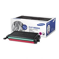 Samsung CLPM660A Toner, 2000 Page-Yield, Magenta SASCLPM660A