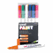 Sanford uni-Paint Markers, Fine Point, Assorted, 12/Set SAN63721