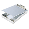 Saunders Redi-Mate Aluminum Storage Clipboard, 1" Capacity, Holds 8-1/2w x 12h, Silver SAU11017