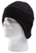 Schampa Fleece Drop Flap Beanie (Black, One Size)
