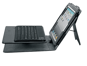 Scosche keyPAD Bluetooth Wireless Keyboard and Folio Case for  iPad & iPad2 (IPD2BTKB)