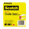 Scotch 665 Double-Sided Tape, 3/4" x 1296", 3" core, Transparent, 2 Rolls MMM6652P3436