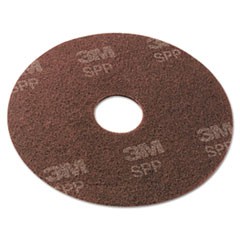 Scotch-Brite Surface Preparation Pad, 13", Maroon, 10 per Carton MMMSPP13