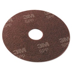 Scotch-Brite Surface Preparation Pad, 18", Maroon, 10 per Carton MMMSPP18