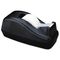 Scotch Deluxe Desktop Tape Dispenser, Attached 1" core, Heavily Weighted, Black MMMC40BK