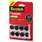 Scotch Hook and Loop Fasteners, 5/8" Squares, Black MMMRF7061X