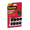 Scotch Hook and Loop Fasteners, 5/8" Squares, Black MMMRF7061X