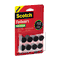 Scotch Hook and Loop Fasteners, 5/8" Squares, White MMMRF7060X