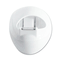 Scotch Karim Tape Dispenser with Magic Tape, 1" Core, White MMMC36W