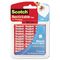 Scotch Restickable Mounting Tabs, 1 x 1, Clear, 18/Pack MMMR100