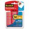 Scotch Restickable Mounting Tabs, 1 x 1, Clear, 27/Pack MMMR100VPC