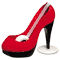 Scotch Shoe Tape Dispenser, Two Tone Red and Black, with 3/4 x 350 Roll Magic Tape MMMC30SHOETT
