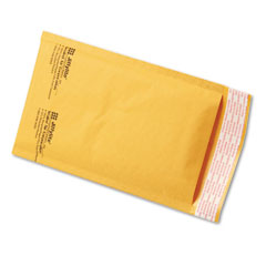 Sealed Air Jiffylite Self-Seal Mailer, Side Seam, #00, 5 x 10, Golden Brown, 250/Carton SEL39091