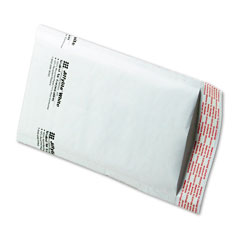 Sealed Air Jiffylite Self-Seal Mailer, Side Seam, #00, 5 x 10, White, 250/Carton SEL39256