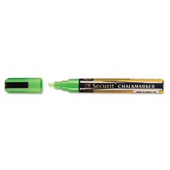 SecurIT Liquid Chalk Marker, Chisel, Assorted, 4/Pk DEFSMA510V4
