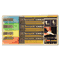 SecurIT Liquid Chalk Marker, Chisel, Assorted, 4/Pk DEFSMA510V4