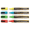 SecurIT Liquid Chalk Marker, Chisel, Assorted, 4/Pk DEFSMA510V4