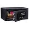 Sentry Safe Electronic Lock/Card Swipe Security Safe, 0.4 ft3, 15w x 11d x 7h, Black SENH060ES