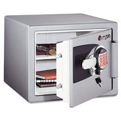 Sentry Safe Electronic Personal Safe, .8 ft3, 16-11/16w x 19-5/16d x 13-23/32h, Gray SENOS0810