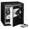 Sentry Safe Water Resistant Safe, 1.2 ft3, 16-11/32w x 19-5/16d x 17-27/32h, Black/Silver SENQE4531