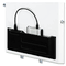 Sentry Safe Water Resistant Safe, 2 ft3, 18-19/32w x 19-5/16d x 23-3/4h, Black/Silver SENQE5541
